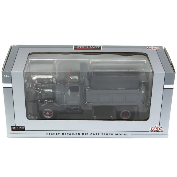 Manufacturer_SpecCast Dump Trucks<1/50 Gray International KB-8 Dump Truck