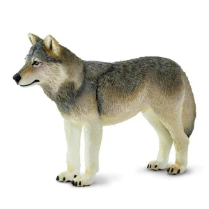 Outback Toys Play Animals & Accessories<Gray Wolf by Safari Ltd