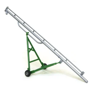 Manufacturer_Standi Toys Standi Toys<1/64 Green & Silver Plastic Grain Auger (52ft to Scale) by Standi Toys