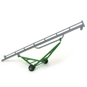 Manufacturer_Standi Toys Standi Toys<1/64 Green & Silver Plastic Grain Auger (52ft to Scale) by Standi Toys