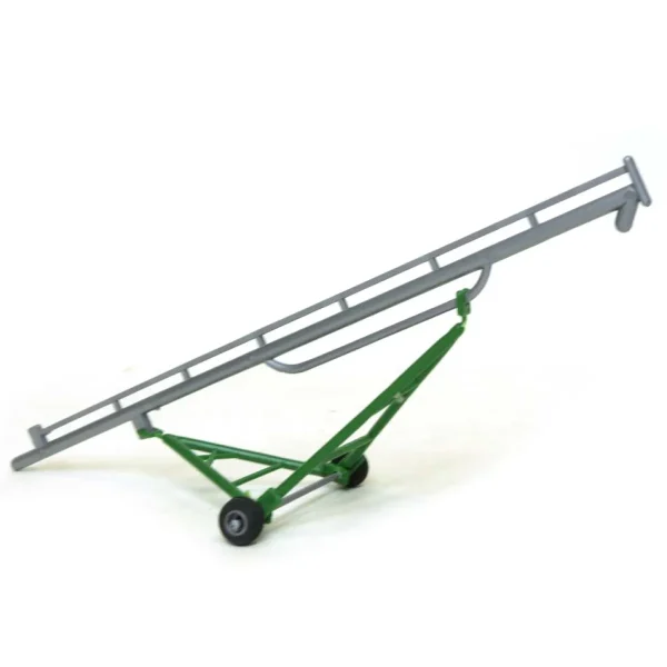 Manufacturer_Standi Toys Standi Toys<1/64 Green & Silver Plastic Grain Auger (52ft to Scale) by Standi Toys