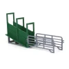 Outback Toys 3D Print & Small Accessories<1/64 Green Cattle Loading Chute, Semi Trailer Height, 3D Printed