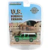 Manufacturer_Greenlight Collectibles Cars & Suvs<Green Chrome Super Chase ~ 1/64 1990 Chevrolet Suburban K20 Scottsdale, US Border Patrol, Hobby Exclusive