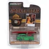 Manufacturer_Greenlight Collectibles Cars & Suvs | Pickup Trucks<Green Chrome Super Chase ~ 1/64 1968 Volkswagen Type 2 Double Cab Pickup Ladder Truck, Smokey Bear Series 4