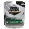 Manufacturer_Greenlight Collectibles Cars & Suvs | Emergency Vehicles<Green Chrome Super Chase ~ 1/64 2019 Ford F-350 XL Dually, Columbus Division of Police Mounted Unit, Dually Drivers Series 15