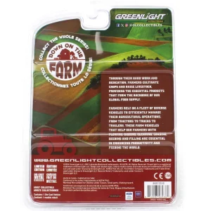 Manufacturer_Greenlight Collectibles Pickup Trucks<Green Chrome Super Chase ~ 1/64 1964 Dodge D-200 Sweptline, Turf Green & White, Down on the Farm Series 10
