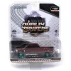 Manufacturer_Greenlight Collectibles Pickup Trucks<Green Machine ~ 1/64 2019 Ford F-350 Dually, Ruby Red & Stone Gray, Dually Drivers Series 7