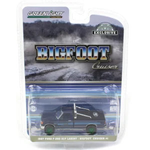Manufacturer_Greenlight Collectibles Pickup Trucks<Green Machine ~ 1/64 1987 Ford F-250 XLT Lariat Bigfoot Cruiser 1, Scherer Truck Equip Collaboration