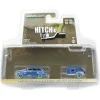 Manufacturer_Greenlight Collectibles Cars & Suvs<Green Machine ~ 1/64 1942 Ford Fordor Super Deluxe with Tear Drop Trailer, Hitch & Tow Series 30