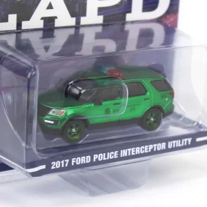 Manufacturer_Greenlight Collectibles Cars & Suvs | Emergency Vehicles<Green Machine Chase Unit ~ 1/64 2017 Ford Police Interceptor Utility, LAPD Bomb Detection K-9 Section, Hobby Exclusive