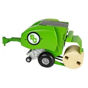 Manufacturer_Big Country Toys Big Country Toys<1/20 Green Round Baler with Bale by Big Country Toys