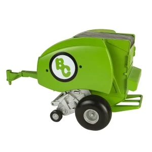 Manufacturer_Big Country Toys Big Country Toys<1/20 Green Round Baler with Bale by Big Country Toys