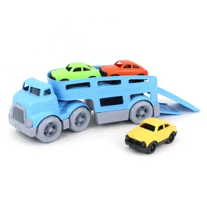 Manufacturer_Green Toys Lowboys & Flatbeds<Green Toys Car Carrier with (3) Cars