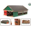 Outback Toys Wooden Barns & Large Accessories<1/32 Green Wooden Stable with Windbreak Netting by Kids Globe