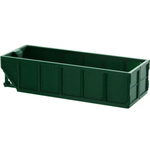 Outback Toys 3D Print & Small Accessories<1/64 Green 15-Yard Rolloff Dumpster, 3D Printed