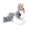 Manufacturer_Aurora Stuffed Animals & Puppets<Grey & White Baby Bunny Mini Flopsie Plush Animal By Aurora