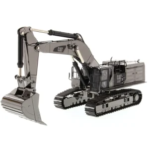 Manufacturer_Diecast Masters Excavators<Gun Metal Finish ~ 1/50 Caterpillar 390F L Hydraulic Tracked Excavator