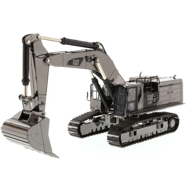 Manufacturer_Diecast Masters Excavators<Gun Metal Finish ~ 1/50 Caterpillar 390F L Hydraulic Tracked Excavator