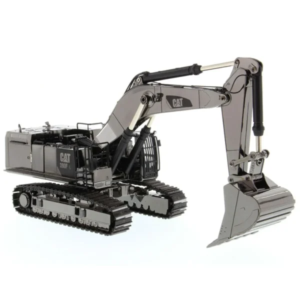 Manufacturer_Diecast Masters Excavators<Gun Metal Finish ~ 1/50 Caterpillar 390F L Hydraulic Tracked Excavator