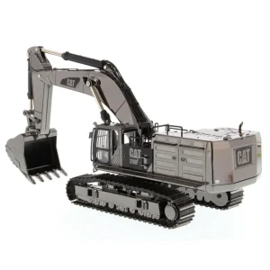 Manufacturer_Diecast Masters Excavators<Gun Metal Finish ~ 1/50 Caterpillar 390F L Hydraulic Tracked Excavator