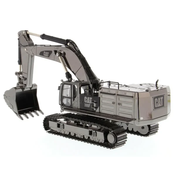 Manufacturer_Diecast Masters Excavators<Gun Metal Finish ~ 1/50 Caterpillar 390F L Hydraulic Tracked Excavator