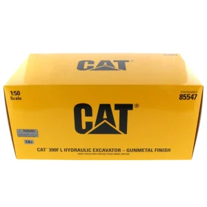 Manufacturer_Diecast Masters Excavators<Gun Metal Finish ~ 1/50 Caterpillar 390F L Hydraulic Tracked Excavator