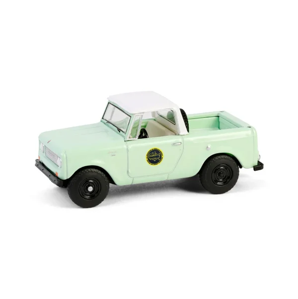 Manufacturer_Greenlight Collectibles Cars & Suvs<1/64 1969 Harvester Scout Half Cab, US Customs & Border Patrol, Hot Pursuit Special Edition