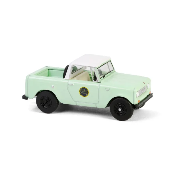 Manufacturer_Greenlight Collectibles Cars & Suvs<1/64 1969 Harvester Scout Half Cab, US Customs & Border Patrol, Hot Pursuit Special Edition