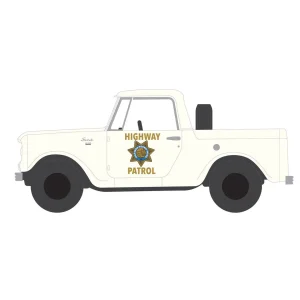 Manufacturer_Greenlight Collectibles Cars & Suvs | Emergency Vehicles<1/64 1964 Harvester Scout Half Cab, California Highway Patrol, Hot Pursuit Series 46
