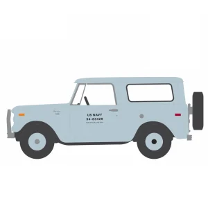 Manufacturer_Greenlight Collectibles Cars & Suvs<1/64 1970 Harvester Scout, US Navy, Battalion 64 Series 4