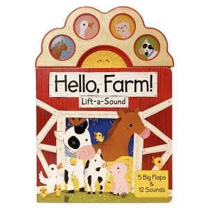 Outback Toys Books, Calendars & Dvds<Hello, Farm! Lift-a-Sound Board Book