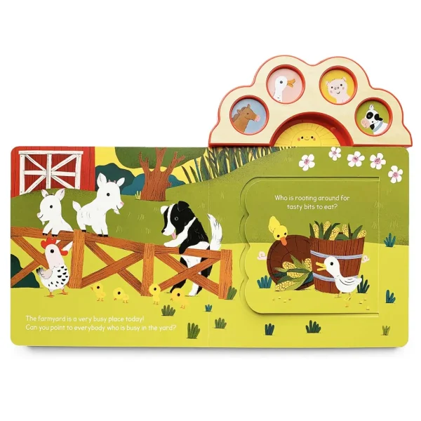 Outback Toys Books, Calendars & Dvds<Hello, Farm! Lift-a-Sound Board Book
