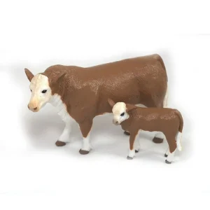 Manufacturer_Big Country Toys Big Country Toys<1/20 Hereford Cow & Calf by Big Country Toys