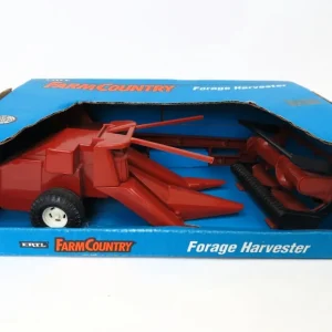Manufacturer_ERTL Combines & Harvesters<1/16 Hesston Colored Pull Type Forage Harvester by ERTL