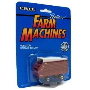 Manufacturer_ERTL Implements<1/64 Hesston Single Axle Forage Wagon by ERTL