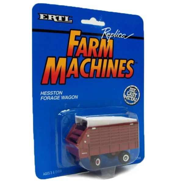 Manufacturer_ERTL Implements<1/64 Hesston Single Axle Forage Wagon by ERTL