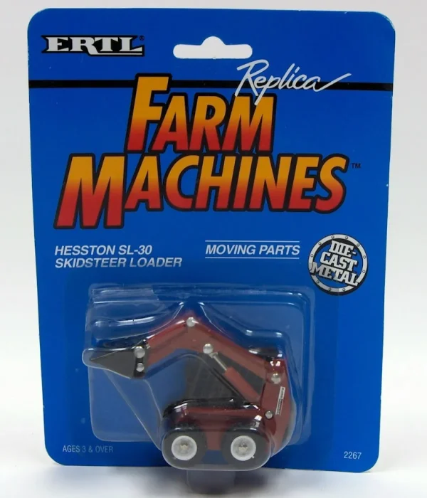 Manufacturer_ERTL Loaders<1/50 Hesston SL30 Die-cast Skid Steer Loader
