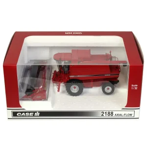 Manufacturer_Universal Hobbies Combines & Harvesters<1/32 High Detail Case IH 2188 Axial-Flow Combine with Grain Head, Precision-Like Detail