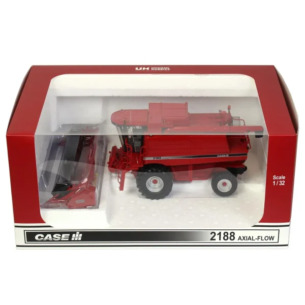 Manufacturer_Universal Hobbies Combines & Harvesters<1/32 High Detail Case IH 2188 Axial-Flow Combine with Grain Head, Precision-Like Detail
