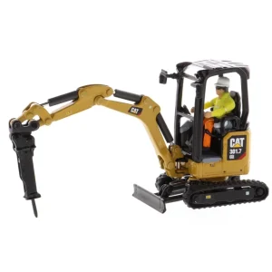 Manufacturer_Diecast Masters Excavators<1/50 High Detail CAT 301.7 CR Mini Hydraulic Excavator