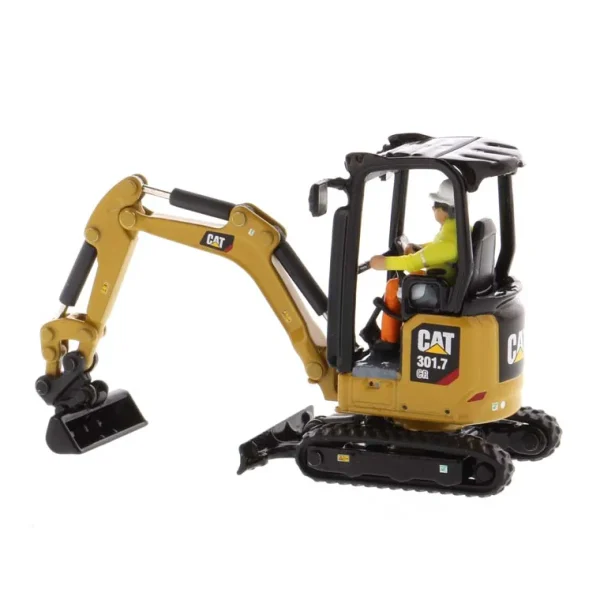 Manufacturer_Diecast Masters Excavators<1/50 High Detail CAT 301.7 CR Mini Hydraulic Excavator