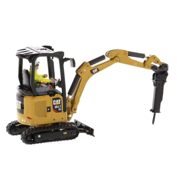 Manufacturer_Diecast Masters Excavators<1/50 High Detail CAT 301.7 CR Mini Hydraulic Excavator