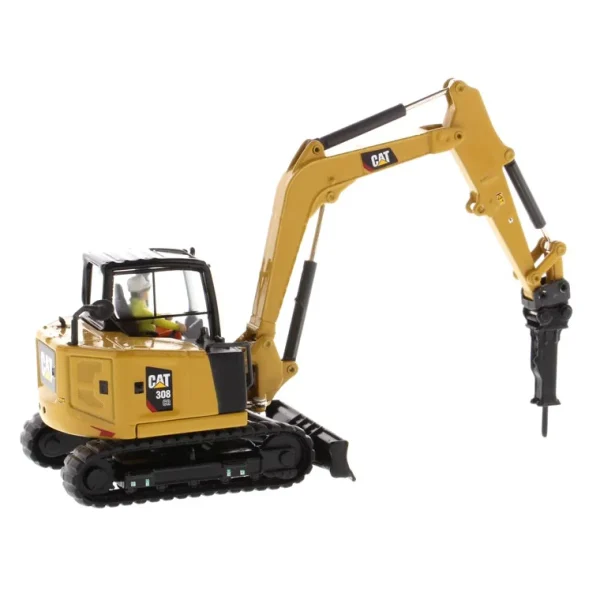 Manufacturer_Diecast Masters Excavators<1/50 High Detail CAT 308 CR Mini Hydraulic Excavator