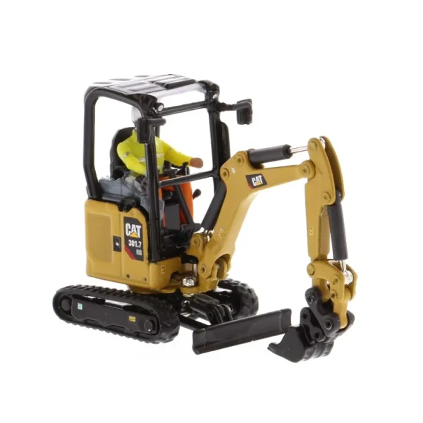 Manufacturer_Diecast Masters Excavators<1/50 High Detail CAT 301.7 CR Mini Hydraulic Excavator