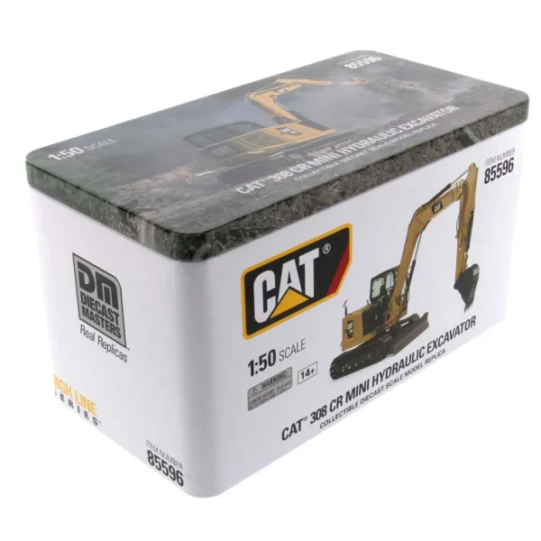 Manufacturer_Diecast Masters Excavators<1/50 High Detail CAT 308 CR Mini Hydraulic Excavator