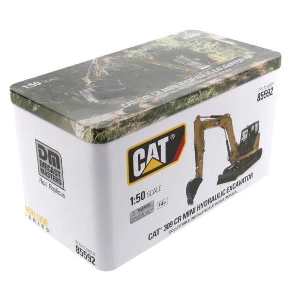 Manufacturer_Diecast Masters Excavators<1/50 High Detail CAT 309 CR Mini Hydraulic Excavator