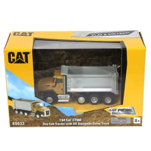 Manufacturer_Diecast Masters Dump Trucks<1/64 High Detail Caterpillar CT660 Stampede Dump Truck