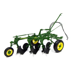 Manufacturer_SpecCast Implements<1/16 High Detail John Deere #55 3 Bottom Plow with Rubber Tires
