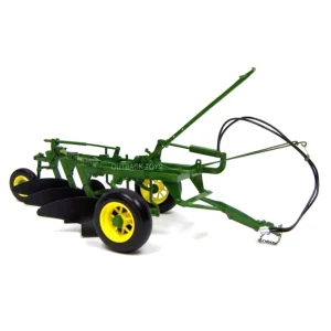Manufacturer_SpecCast Implements<1/16 High Detail John Deere #55 3 Bottom Plow with Rubber Tires