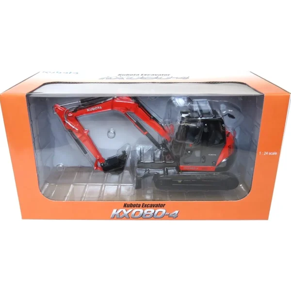 Manufacturer_Universal Hobbies Excavators<1/24 High Detail Kubota KX080-4 Excavator USA Version